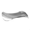 Wave Fruit Tray Silver Stainless Steel Bowl MirrorFinish Sculptural Centerpiece for