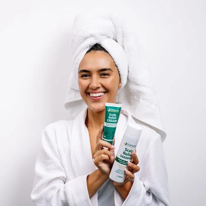 [SET] Natural Scalp Relief Care 2-Piece Set_Scalp Shampoo 250ML Scalp Cream 60G