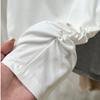 Kids Short Sleeve T-Shirt Summer Spring New Lace Bow Top For Girls Cotton Crew Neck