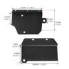 Left-Hand Drive Rear Chassis Splash Guard for Ford (22-25) - Aluminum Alloy Fender