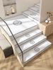 Self-adhesive Stair Mats Step Anti-slip Rugs Stairs Carpets Home Living Room Decor Floor Stair Steps Protection Cover Pad Indoor