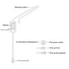 Portable Handsfree Megaphone Mic for Loudspeaker DC 3.3V-5V Wireless Headset with Microphone Support 87.5MHz~108MHz Radio
