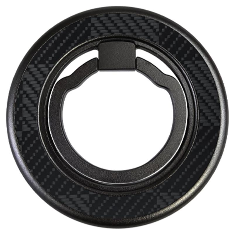 Aramid Fiber Magnetic Kickstand for Cell Phone Finger Ring Grip Holder