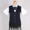 Japanese Girl College Students Sweater Waistcoat V-neck JK Uniform Knitted Cardigan Vest Campus Spring And Autumn Daily Clothes