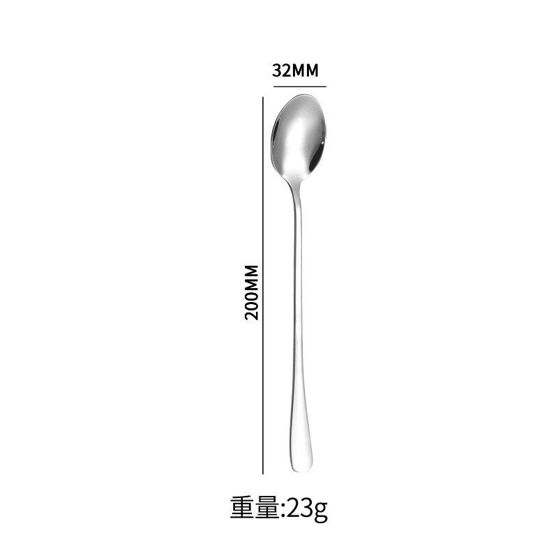 Stainless Steel Tableware Set Western Food Thickened Steak Knife Fork Spoon Coffee Dessert Spoon