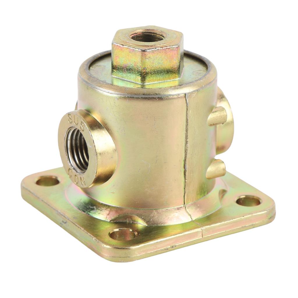3 Way Valve 90554615PTP Metal 1 8in 1 4in NPT Port High Pressure Proof Stable Performance for Semi Trailer Truck