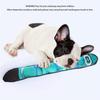 Durablez Tough Plush Squeaky Dog Toy Long-eyed Snake