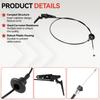 1PC New Front Bonnet Release Cable With Latch For Peugeot Partner Citroen Berlingo 2008-2019 7937Q8 Car Accessories Engine Parts