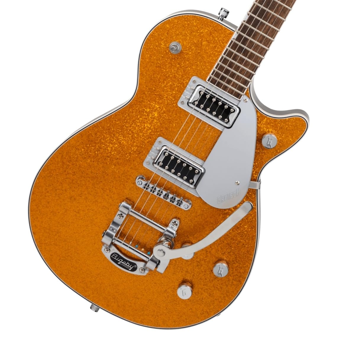 

Gretsch G5230T Electromatic Sparkle Jet FT with Bigsby Laurel Fingerboard Gold Sparkle Gretsch / Single-Cut