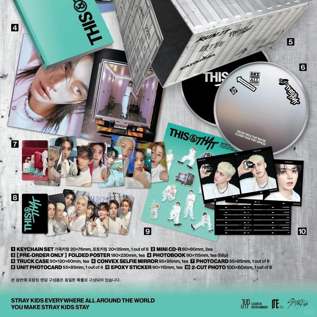 Stray Kids [THIS & THAT] 10th Mini Album TRUCK Version