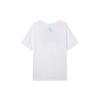 Nike SS23 Basketball Series CHBL Letter Logo Casual Crew Neck Pullover Short Sleeve T-Shirt With Drop Shoulder Women Tops White HF6161-100