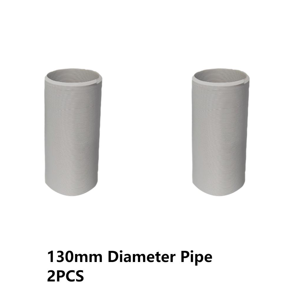 Flat Air Conditioning Exhaust Hose Adapter 130/150mm Diameter Exhaust Hose Air Vent Connector Exhaust Systems Accessories
