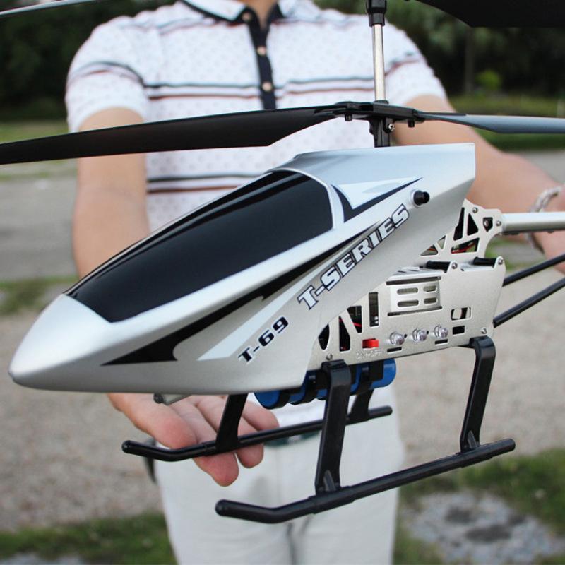 Large Remote-Controlled Helicopter Anti-Falling Rc Uav Durable Charging Model Toy Outdoor Aircraft Children'S Birthday Gift