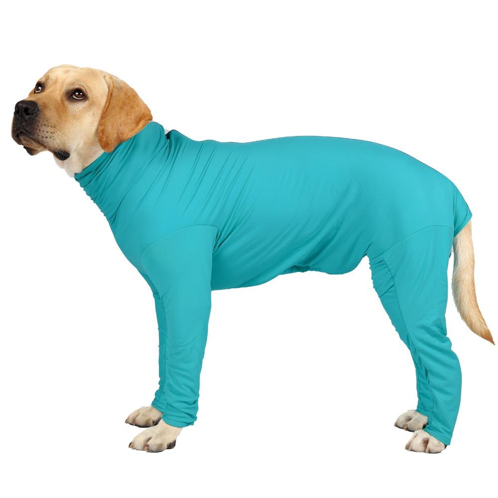 Long-sleeved Dog Pajamas Breathable Dog Soothing Clothes Dog Coat Four Legged Clothes  Home Wear
