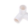 10Pcs Pvc Elbow 3 Way Pipe Fittings Pvc Garden Right Angle Tee Corner Joint Tent Feet Corner Center Connector