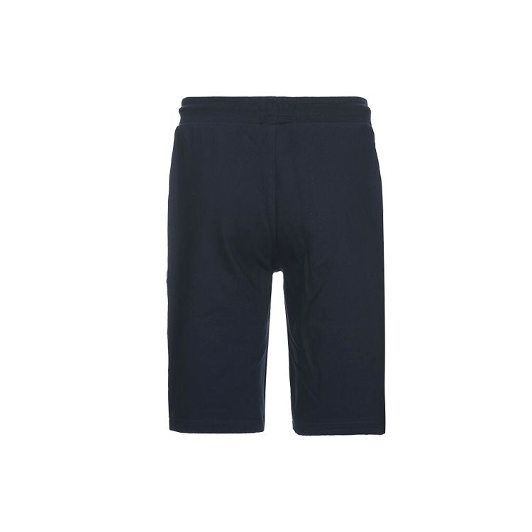 Emporio Armani Solid Color Straight Leg Lace-Up Casual Shorts Men shorts Dark-Blue 8N1PH3-1J07Z-0933