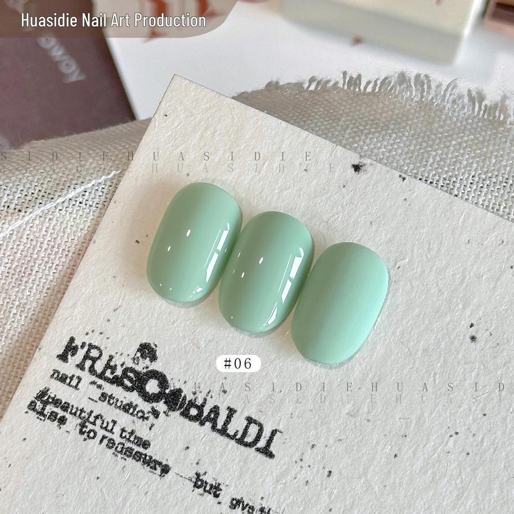 Island Sweetheart 12-Color Nail Gel Polish - Spring/Summer Macaron Collection (15ml)