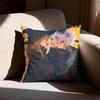 Cherry Crush Chibi Anime  Pillow Case Antidustmite Pillowcase Invisible Zipper Silky Short Plush Sofa Cushion Cover