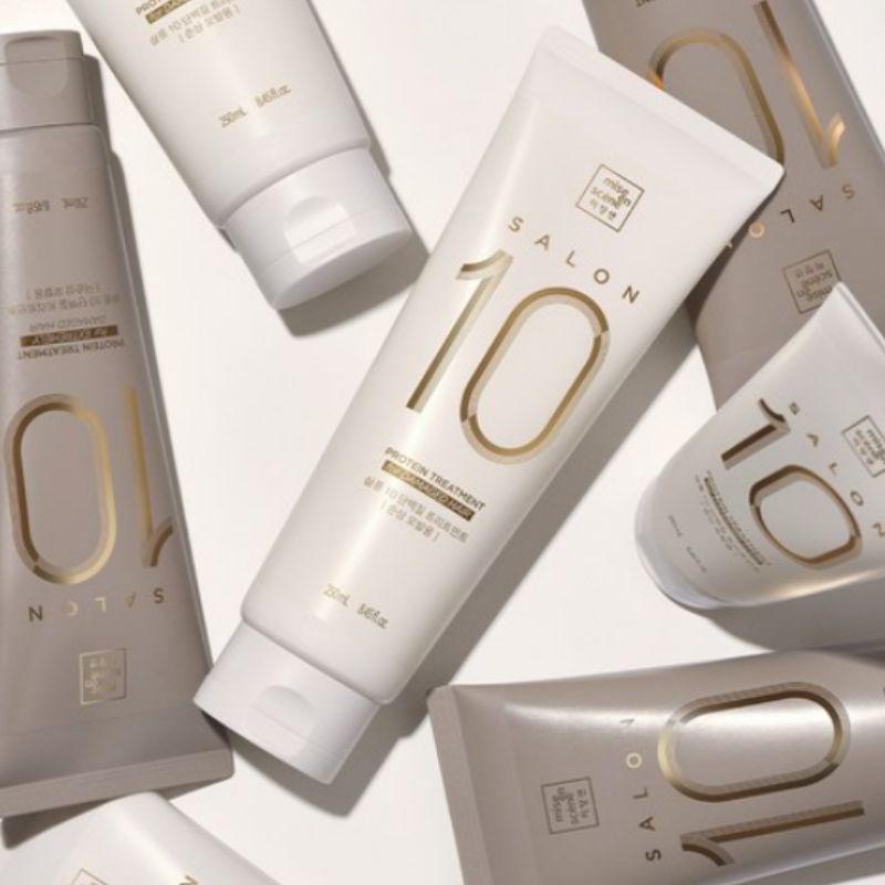 Mise-en-Scène Salon 10 Protein Treatment for Damaged Hair 250ml – Intensive Protein & Damage Care Hair Treatment