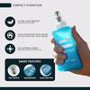 FITLY FLASKS Kombi - 3 handgehaltene weiche, faltbare Wasserflaschen für Laufen, Marathon, Wandern, Radfahren 5 oz 8,5 oz 13,5 oz 15