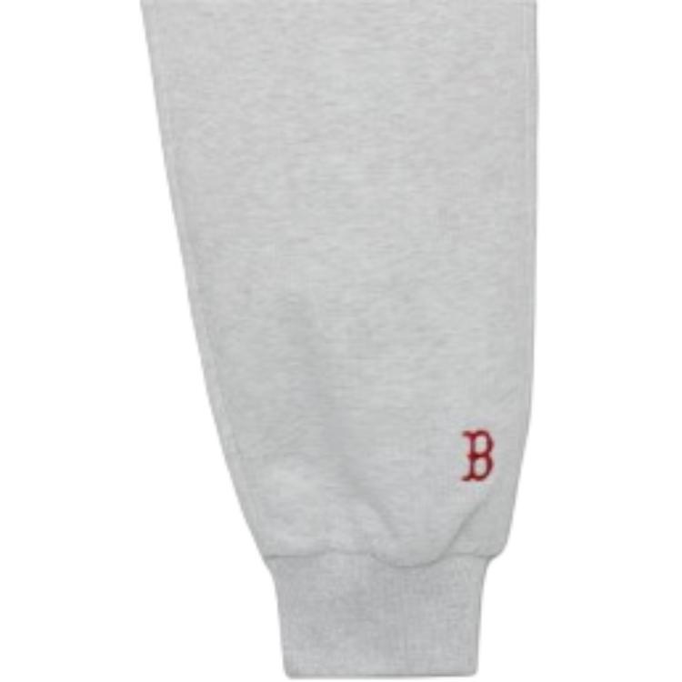 New MLB Boston Red Sox Knitted Sweatpants Unisex Gray 3APTV0131-43MGL