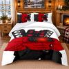 Skibidi Toilet Pattern Bedding 3Pcs Set Bed Sheet And Pillowcases For Indoor Bedroom