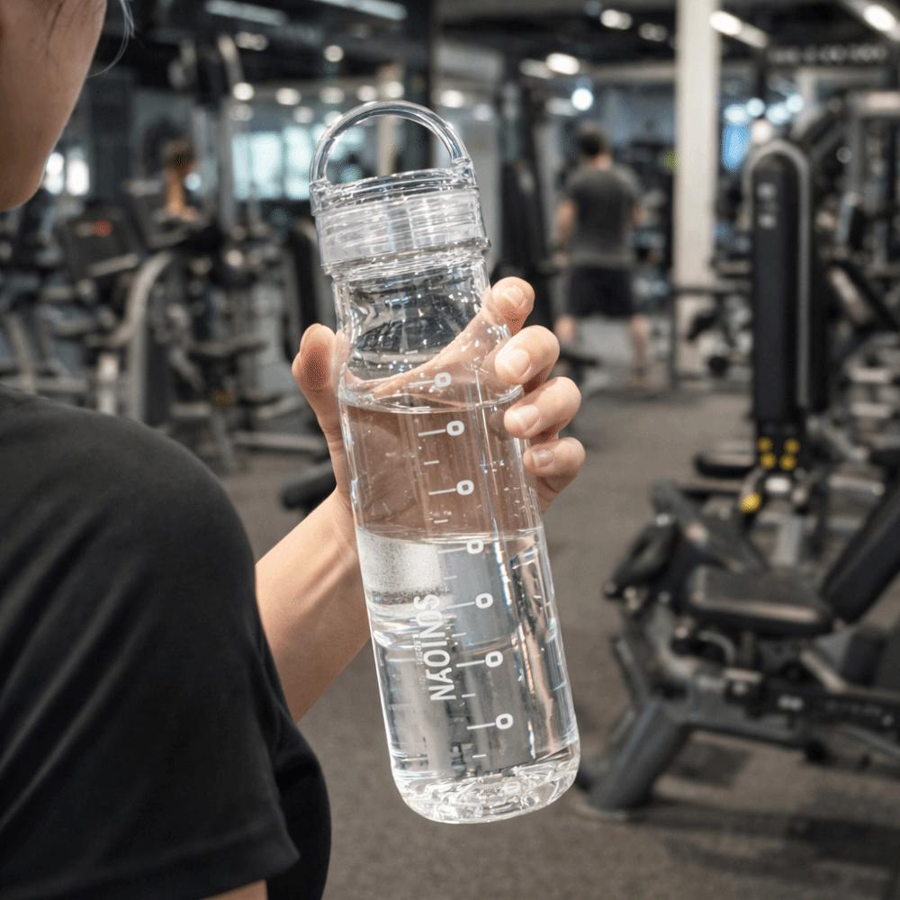 Прозора Портативна Чашка для Води Герметична Чашка для Холодних Напоїв Спортивний Інвентар для Тренувань