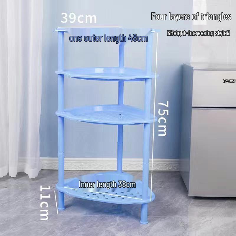 Multi-layer Storage Rack for Kitchen and Bathroom