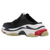 Balenciaga Triple S Low Top Casual Shoes Women's Black 755686W3SM11096