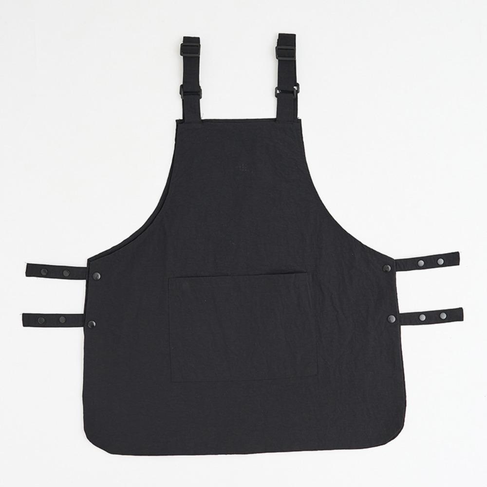 Solid Color Work Clothes Sleeveless Workwear Convenient Baking Cooking Aprons  Kitchen Accessories