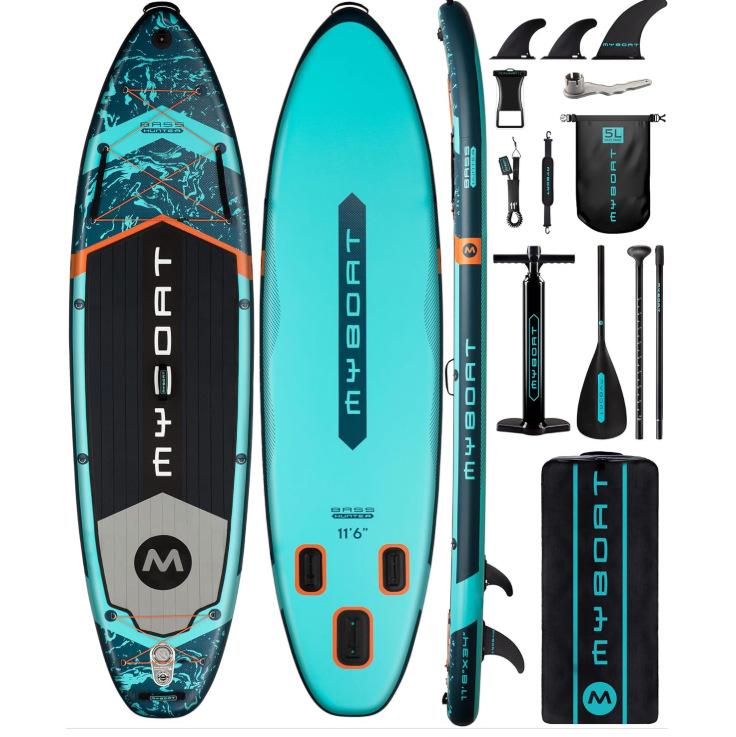 Cross-Border Inflatable Paddleboard - "My Boat Funkee" Surfboard SUP Design