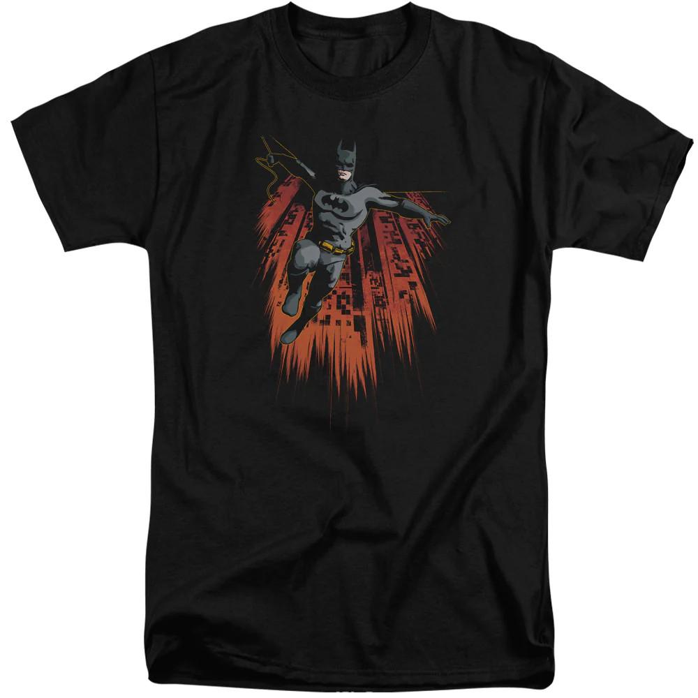 

Batman Majestic Mens Tall T Shirt Black Officially Licensed XL
