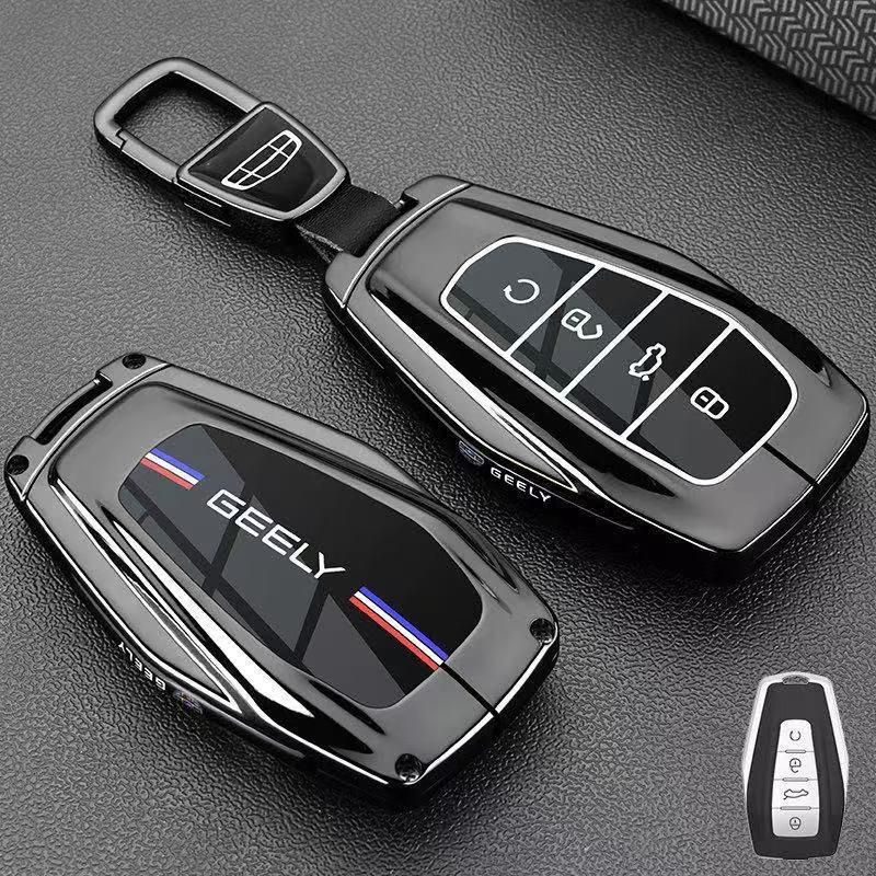 Compatible with Geely Haoyue L, Xingyue L, Boyue L, Xingrui, BinYue, ICON, Binrui, Geometry A Car Key Shell.
