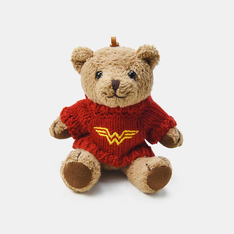 Superhero Plush Keychain With Pearl Velvet Material For Collectors And Kids