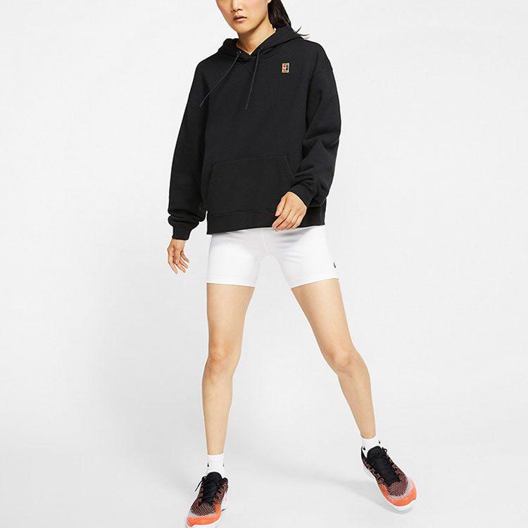 Nike Sweatshirts Women's Black Hooded Moderate Regular AV0767-010