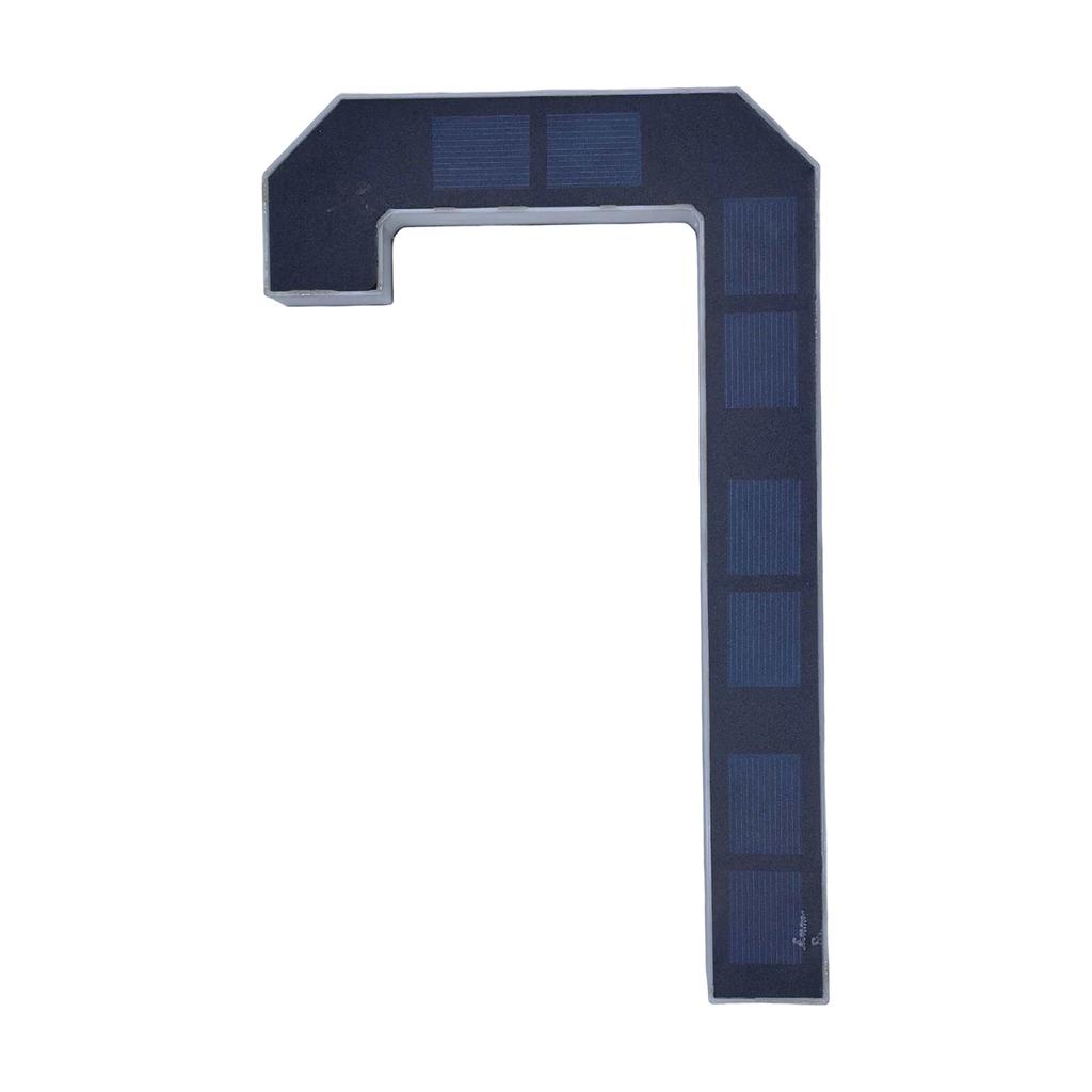 Solar Lighted House Numbers For Outside, Light Up  LED Address Signs For Houses   Digital Version