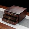 MultiLayer Bamboo Tea Box Drawer Storage for Tea Bags & Jewelry Decorative Desktop Organizer Home Storage Solution
