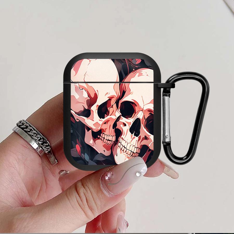Case For Airpods 4 3 Pro2 Pro Pro3 2 1 Earphone Cases Cover The Skeleton's Love