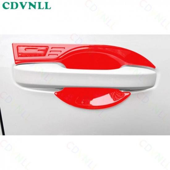 Exterior Side Door Bowl Frame Cover 4PCS For Honda HR-V HRV -2024 Bright Red