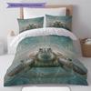 Cartoon Pattern Bedding Quilt Set Quilt Cover Pillowcase Home Decoration Birthday Gift (1 * duvet cover + 2 * pillowcase, without core)