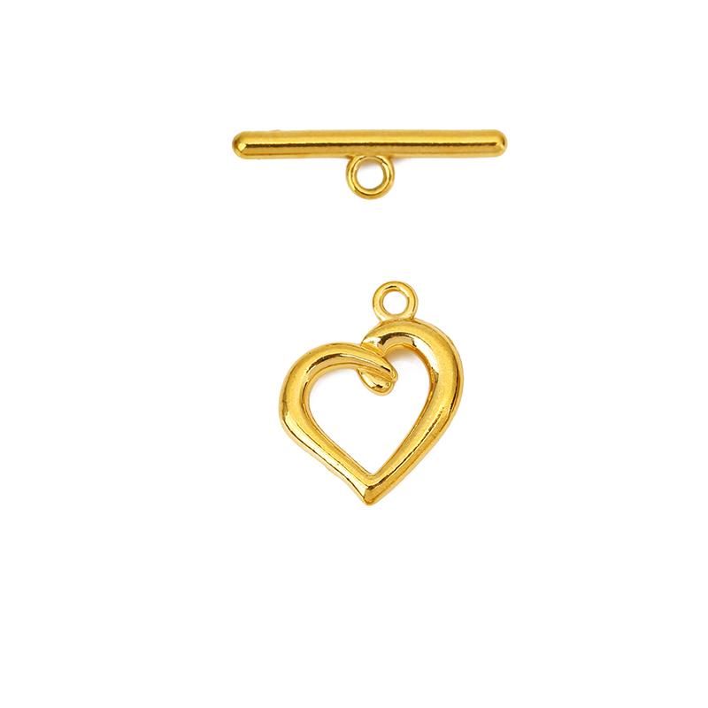 5sets Stainless Steel Toggle OT Clasps Necklace Hooks PVD Never Fade End Connectors For Bracelet Diy Jewelry Making Accessories