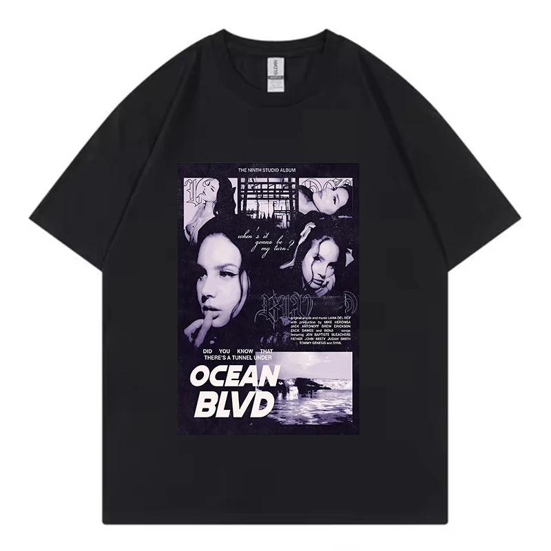 

Літня футболка оверсайз унісекс Lana Del Rey Ldr Sailing Tan футболка м яка футболка вінтажна футболка Харадзюку повсякденна жіноча футболка жіноча S