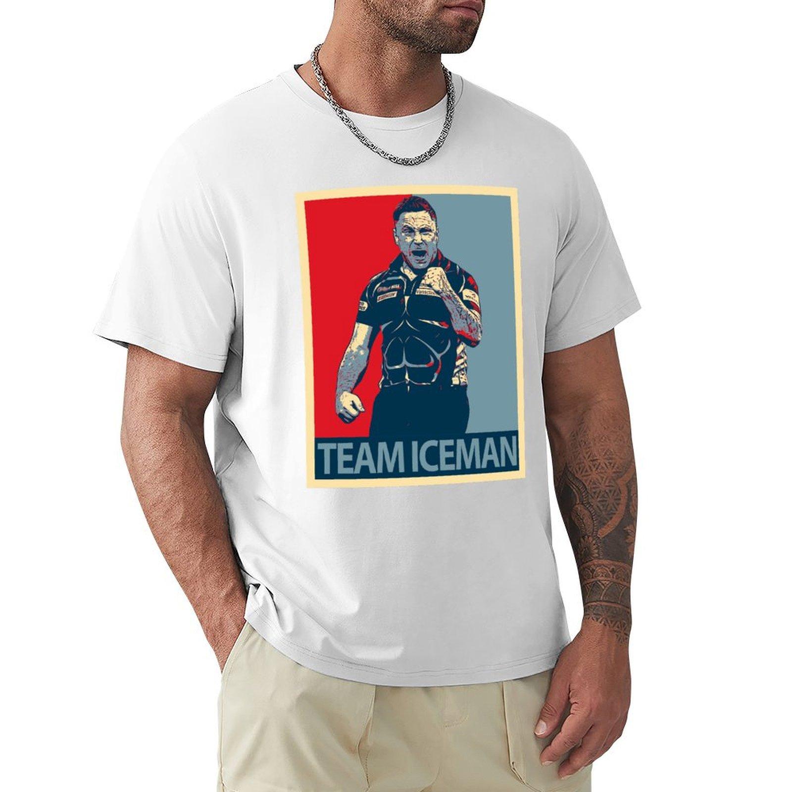 Gerwyn Price The iceman TShirt funny meme tshirts cute tops anime shirt quickdrying mens t shirts S