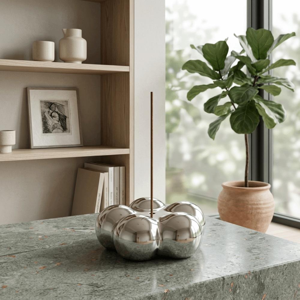 Nordic Style Tabletop Incense Base Minimalist Censer Holder Creative Incense Stick Burner Bedroom