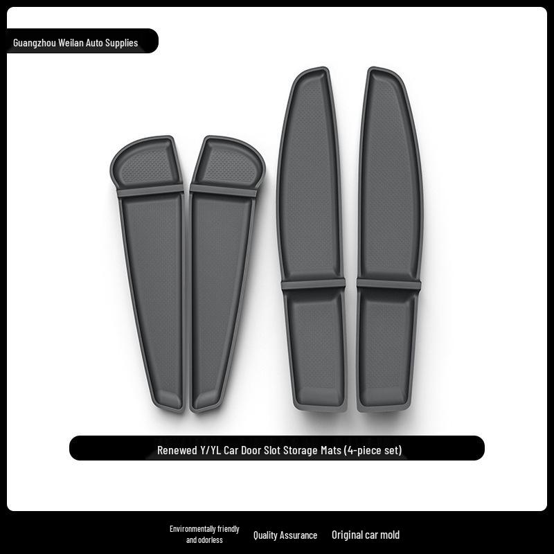 

Tesla Model Y Door Slot Storage Box with Felt Pad Protection Tesla Model Y/YL Refresh Edition