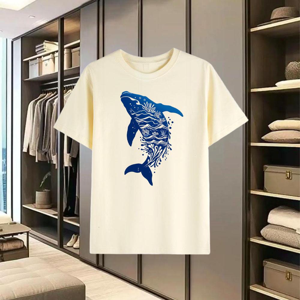 New Men's High - Quality 100% Cotton Fashionable T - Shirt for Summer - Casual Breathable and Versatile Short - Sleeve Top