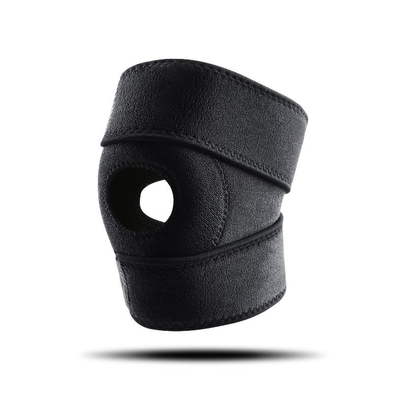 

Outdoor Sports Mountaineering Knee Protector Thin Breathable Comfortable Fitness Training Running Pressure Joint Protector чёрный