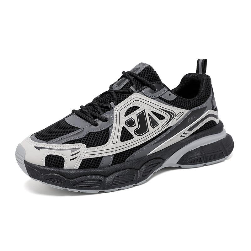 Sommer Herrenschuhe neue atmungsaktive Mesh-Schuhe Herren Sportschuhe Trend vielseitige Plateau Freizeitschuhe