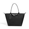 Simple portable tote women's bag waterproof nylon shoulder armpit bag commuting large capacity Longxiang dumpling bag