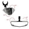 UTV/ATV Mirror 1.5-2In Adjustable Mirror Aluminum Alloy Suitable For North Star RZR / Can Am Maverick X3